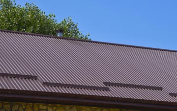 typical Huish Episcopi corrugated roof uses